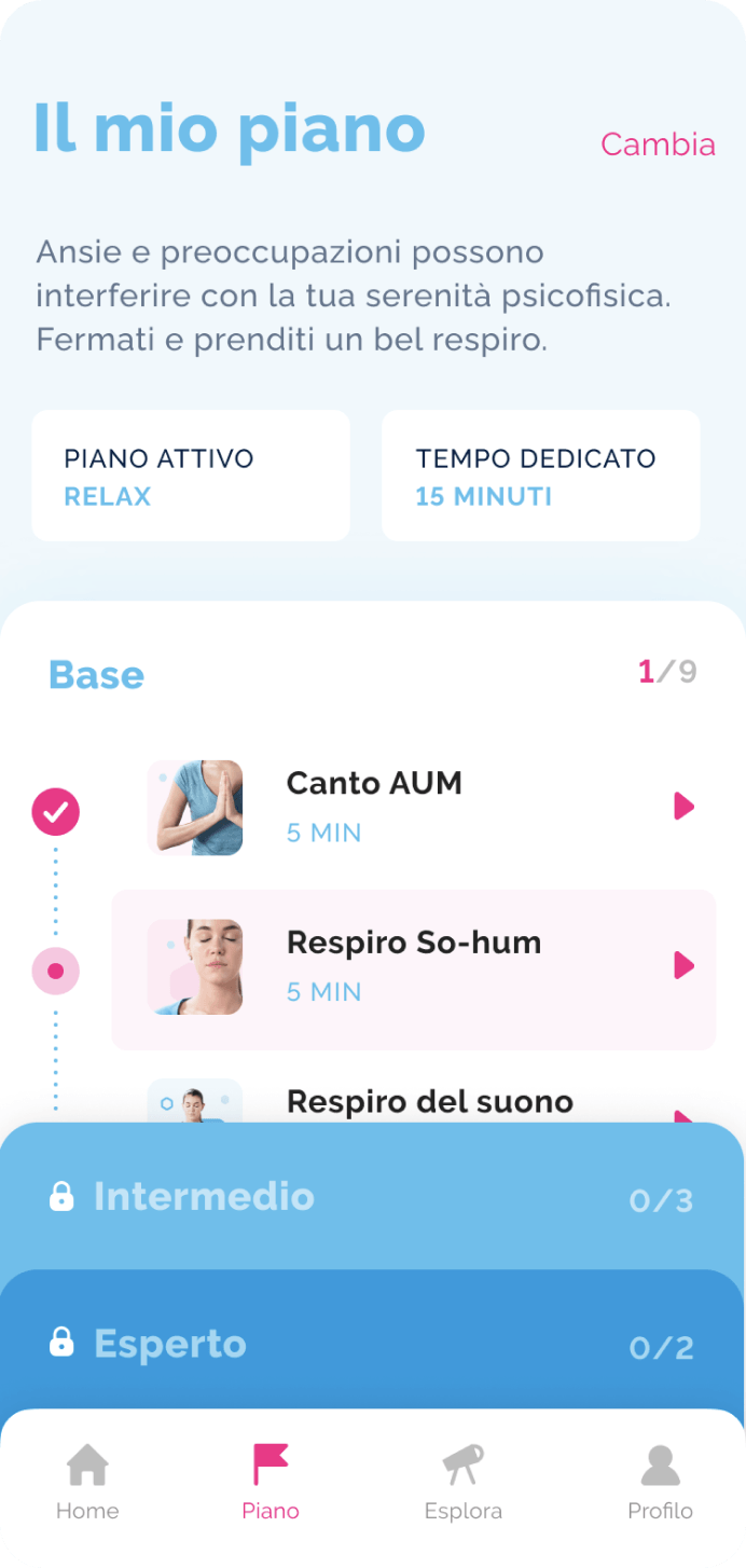 Completa gli esercizi, conquista i badge
